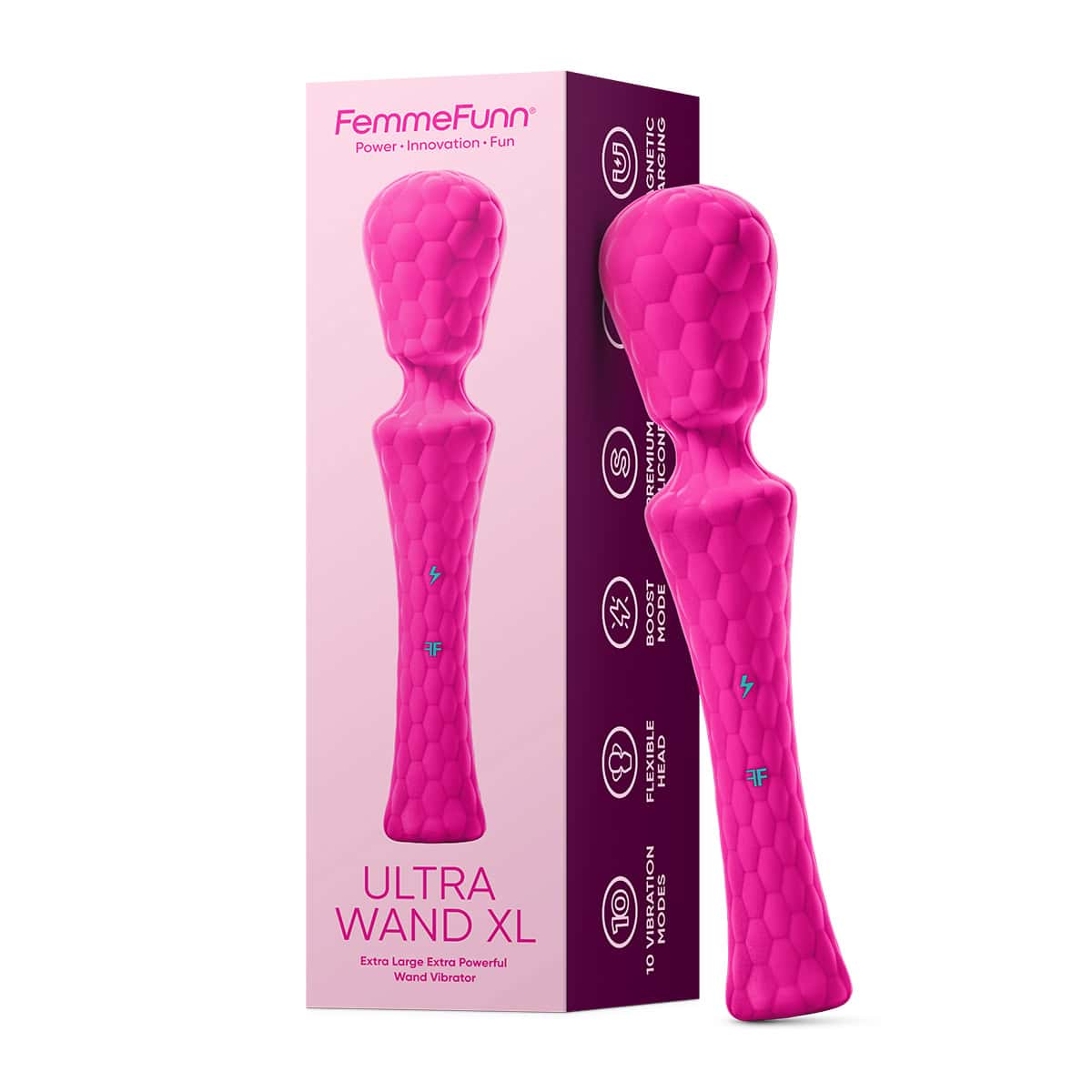 Femme Funn Ultra Wand Shop Online Buy a femme funn ultra wand xl pink vibrator.