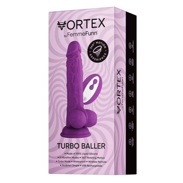 Buy a Femme Funn Wireless Turbo Baller  Purple vibrator.