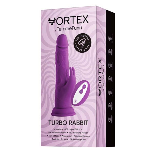Buy a Femme Funn Wireless Turbo Rabbit  Purple vibrator.