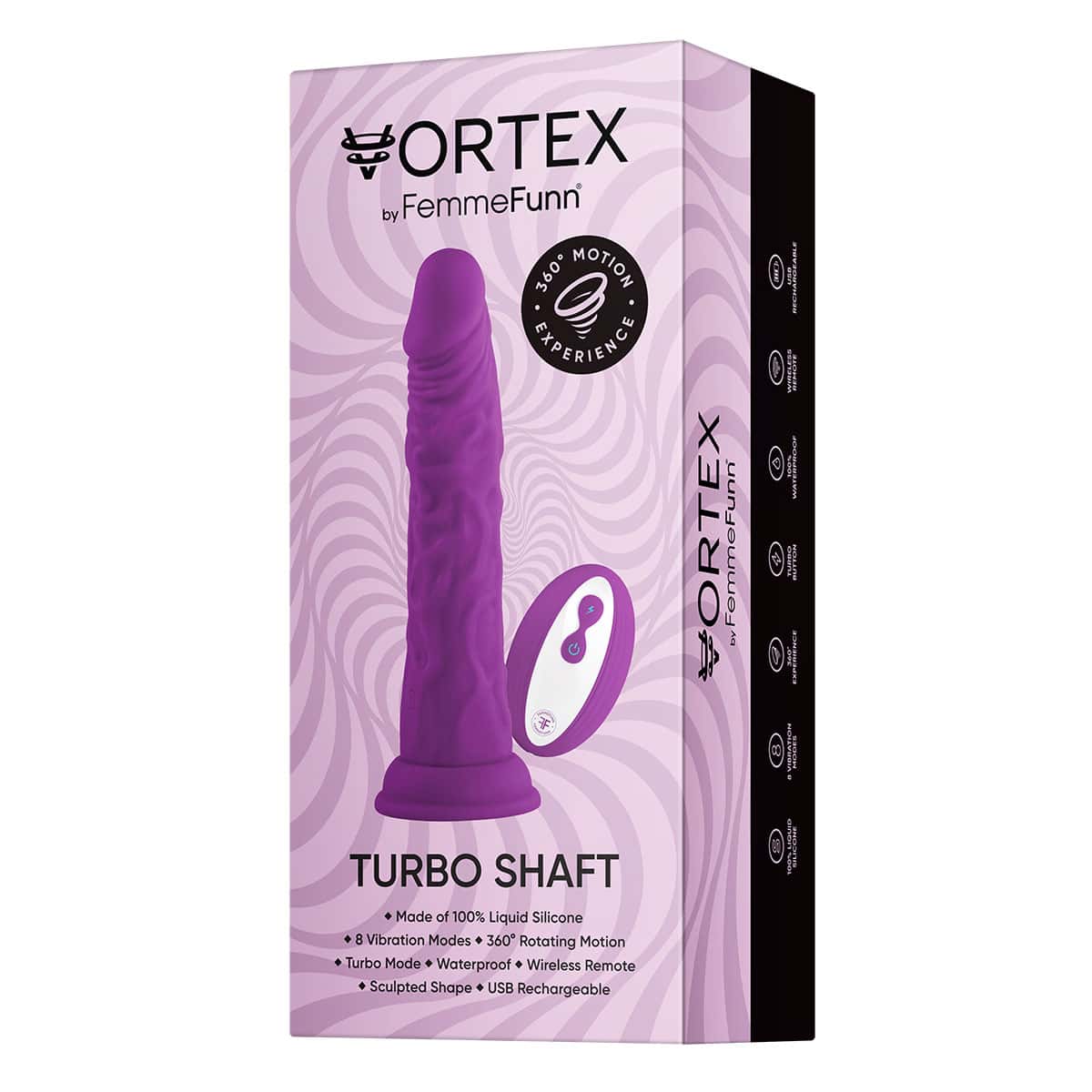 Femme Funn Wireless Turbo Shop Online Buy a femme funn wireless turbo shaft purple vibrator.