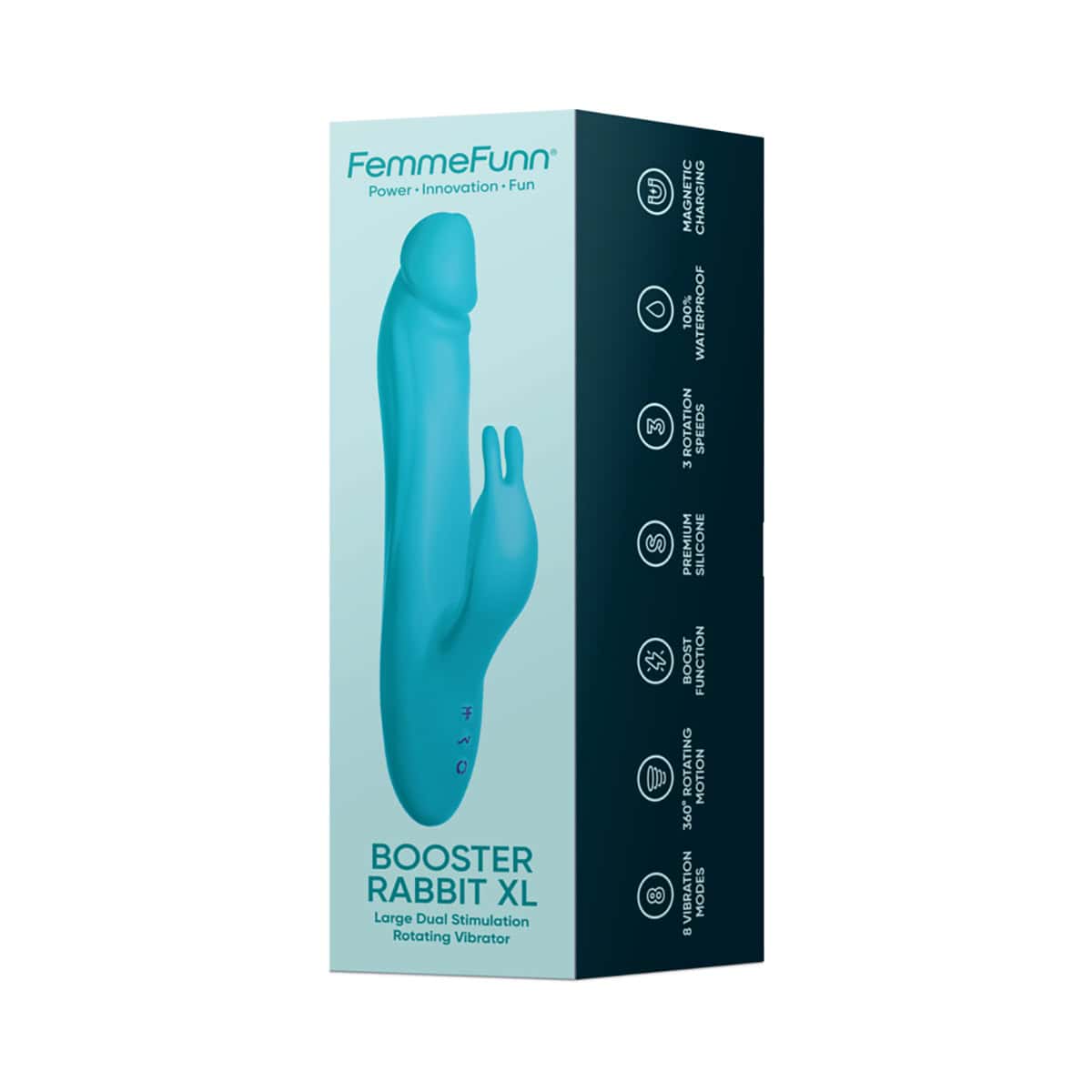 Femmefunn Booster Rabbit Xl Shop Online Buy a femmefunn booster rabbit xl turquoise vibrator.
