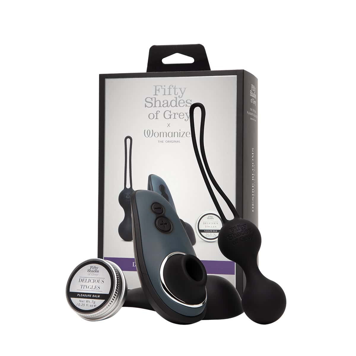 Fifty Shades X Womanizer Shop Online Buy a fifty shades x womanizer desire blooms 3pc gift set vibrator.