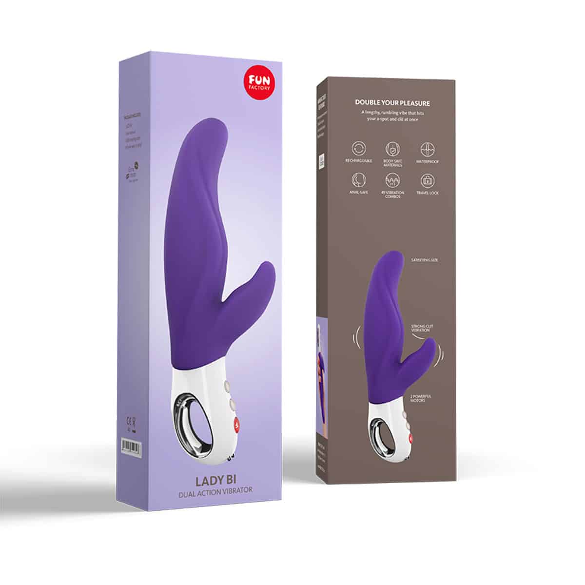 Fun Factory Lady Bi Shop Online Buy a fun factory lady bi violet vibrator.