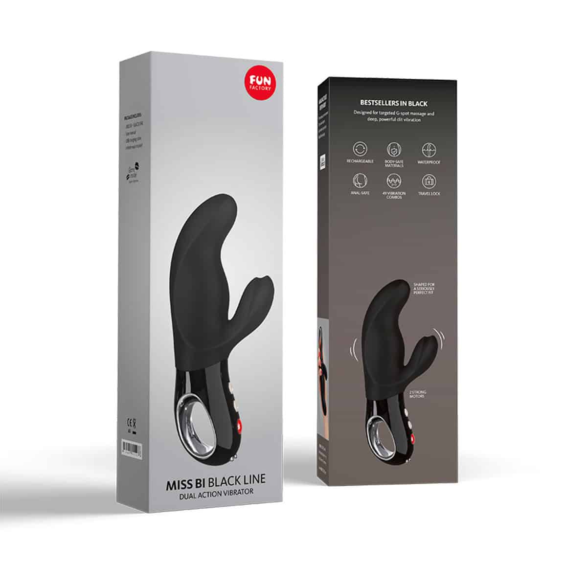 Fun Factory Miss Bi Shop Online Buy a fun factory miss bi black line vibrator.
