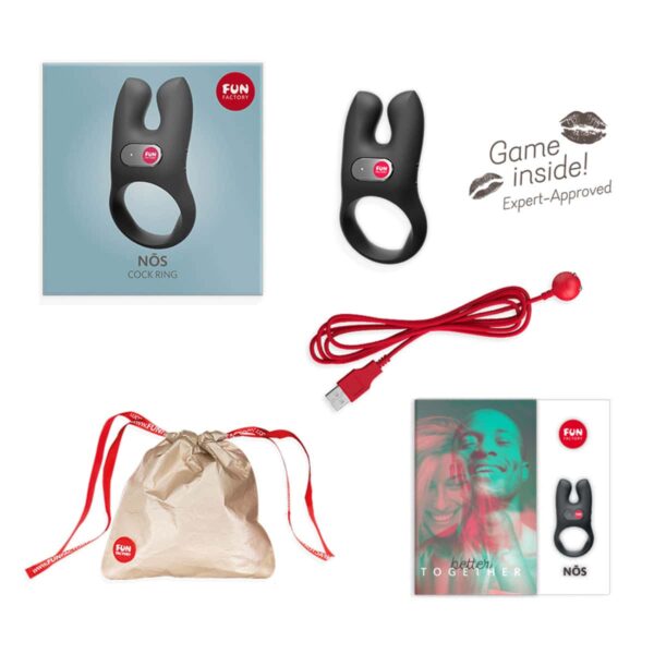 Buy a Fun Factory NOS C-Ring  Black vibrator.