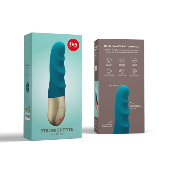 Buy a Fun Factory Stronic Petite  Deep Sea Blue vibrator.