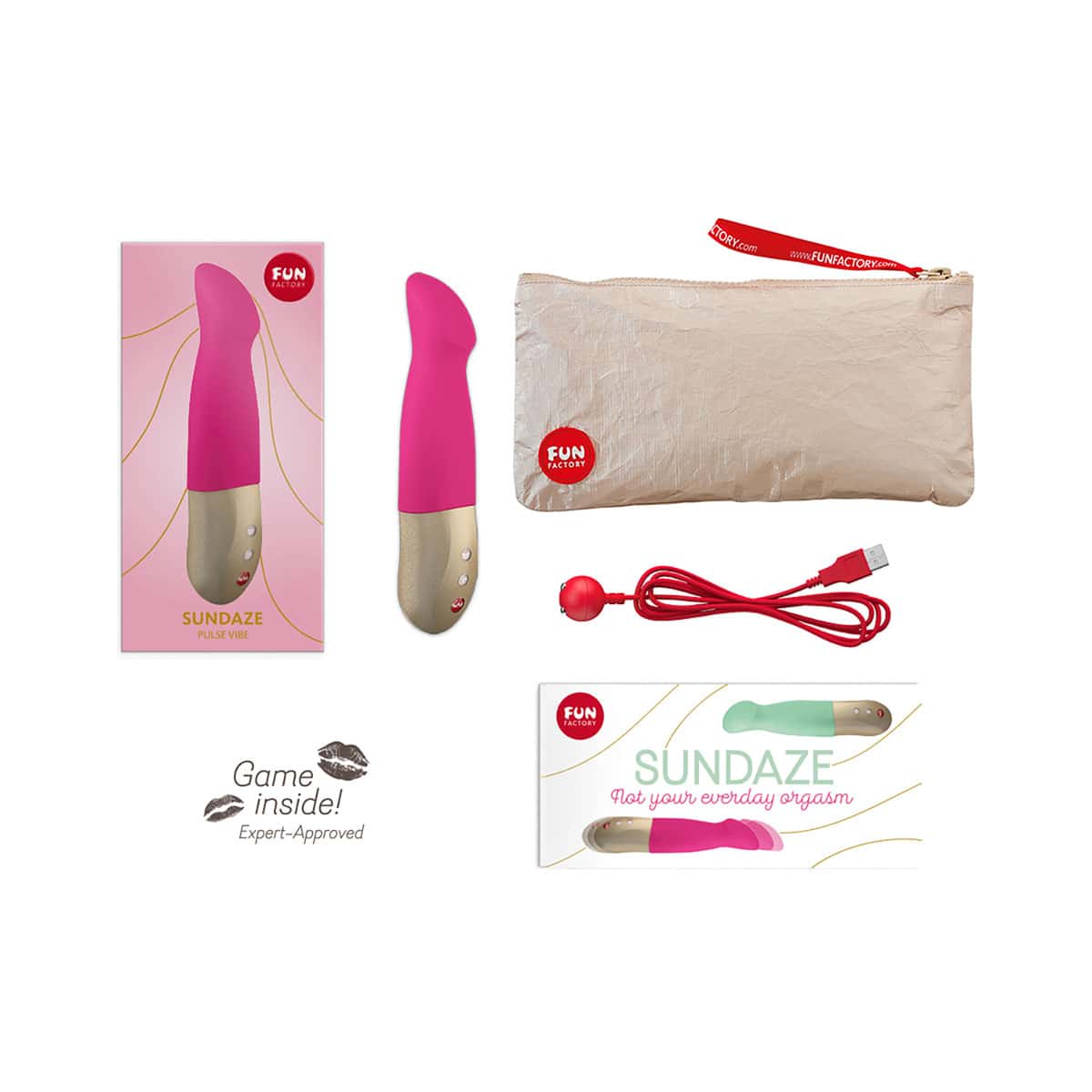 Fun Factory Sundaze Shop Online Buy a fun factory sundaze fuchsia pink vibrator.
