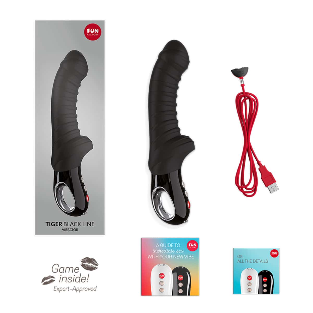 Buy a Fun Factory Tiger  Black Line vibrator.