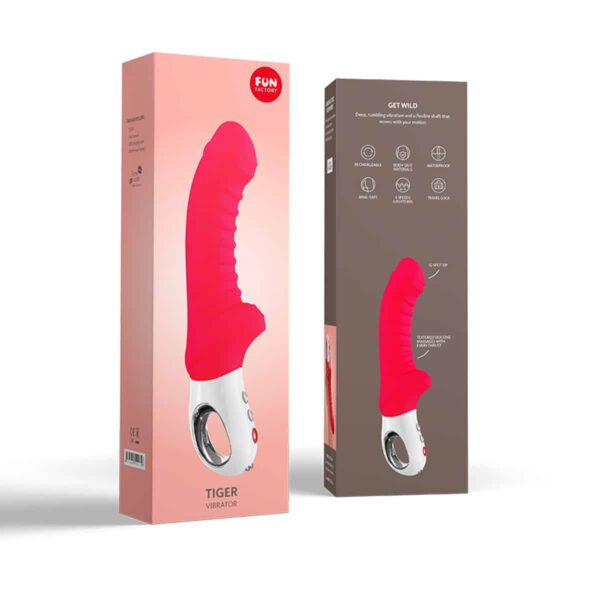 Buy a Fun Factory Tiger  India Red vibrator.