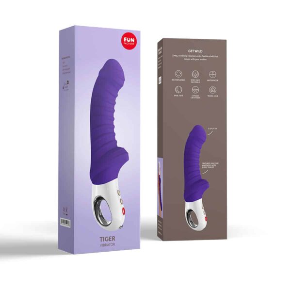 Buy a Fun Factory Tiger  Violet vibrator.