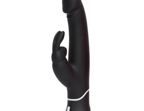 Buy a happy rabbit classic realistic  black vibrator.