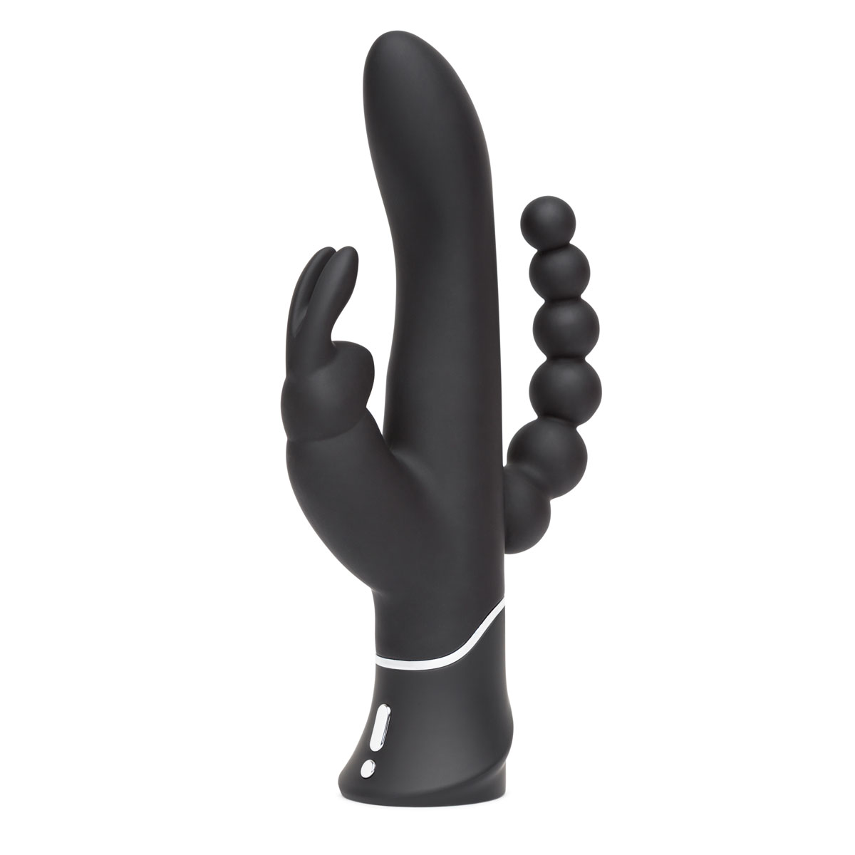 Buy a Happy Rabbit Elite Triple Curve  Black vibrator.