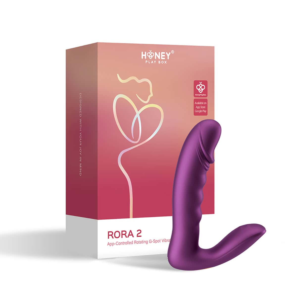 Buy a Honey Play Box Rora 2 AppControlled Rotating G-Spot Vibrator &amp