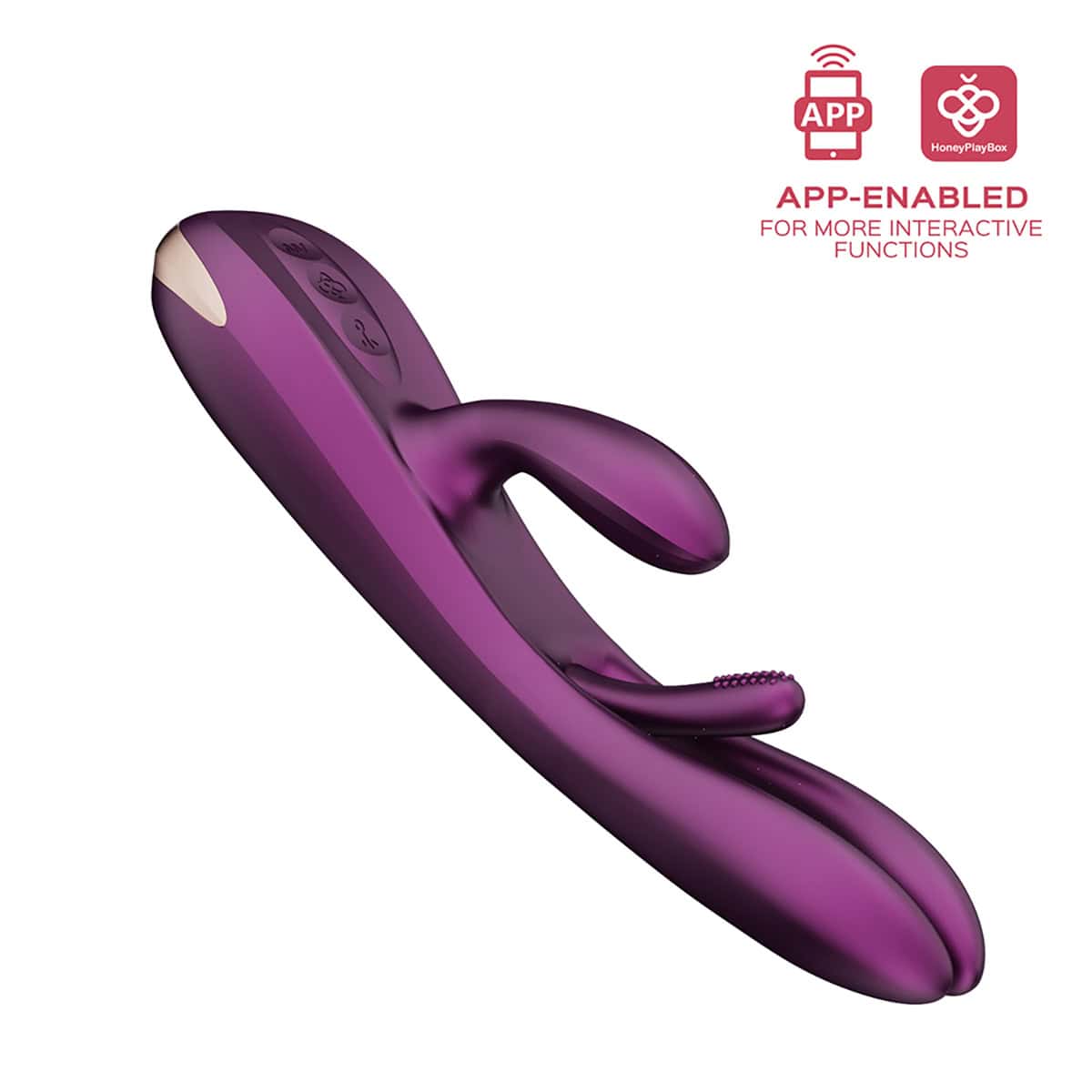 Buy a Honey Play Box Terri AppControlled Kinky Finger Tapping Rabbit Vibrator vibrator.