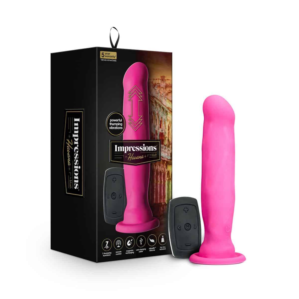 Buy a Impressions Havana  Pink vibrator.