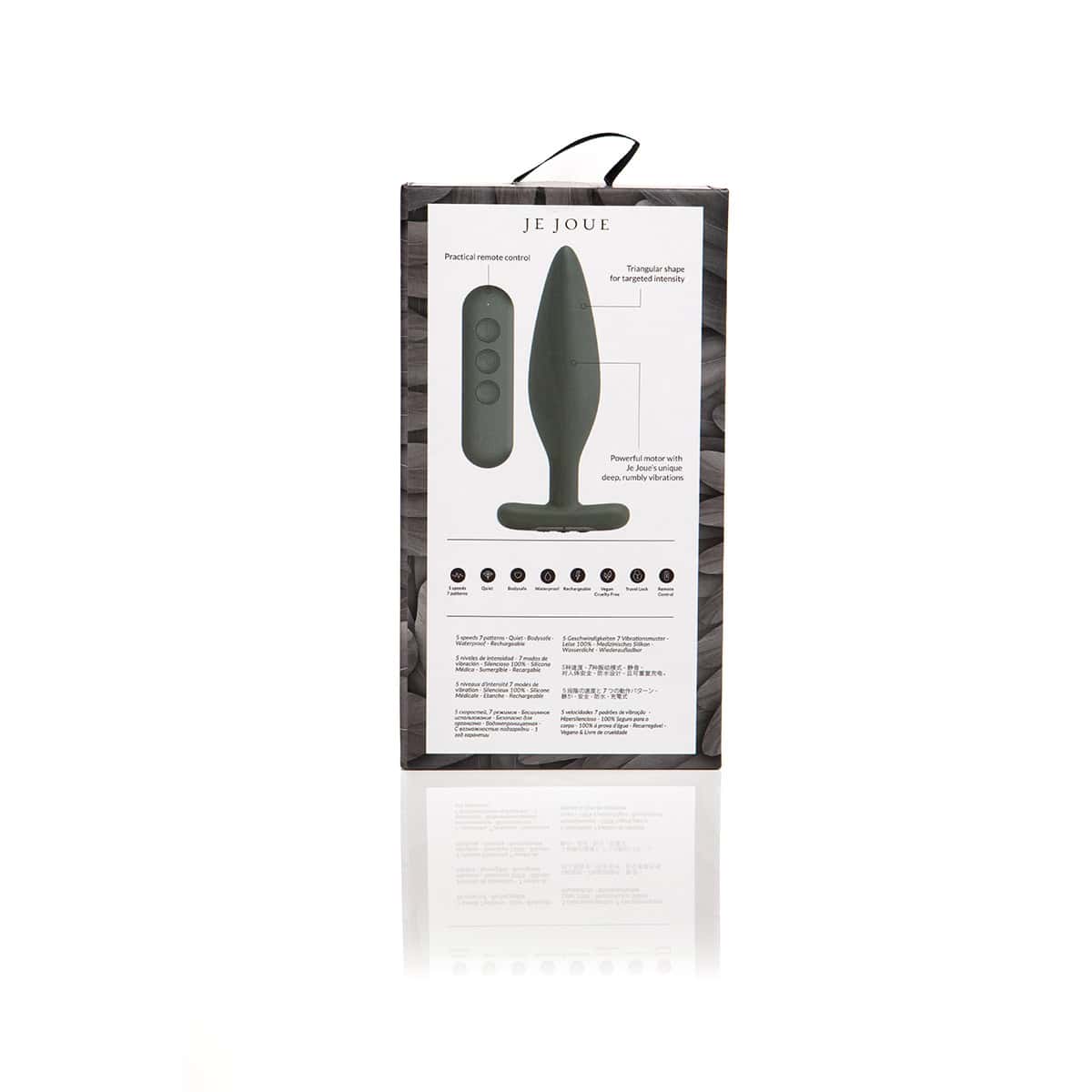 Je Joue Egon Vibrating Shop Online Buy a je joue egon vibrating plug black vibrator.