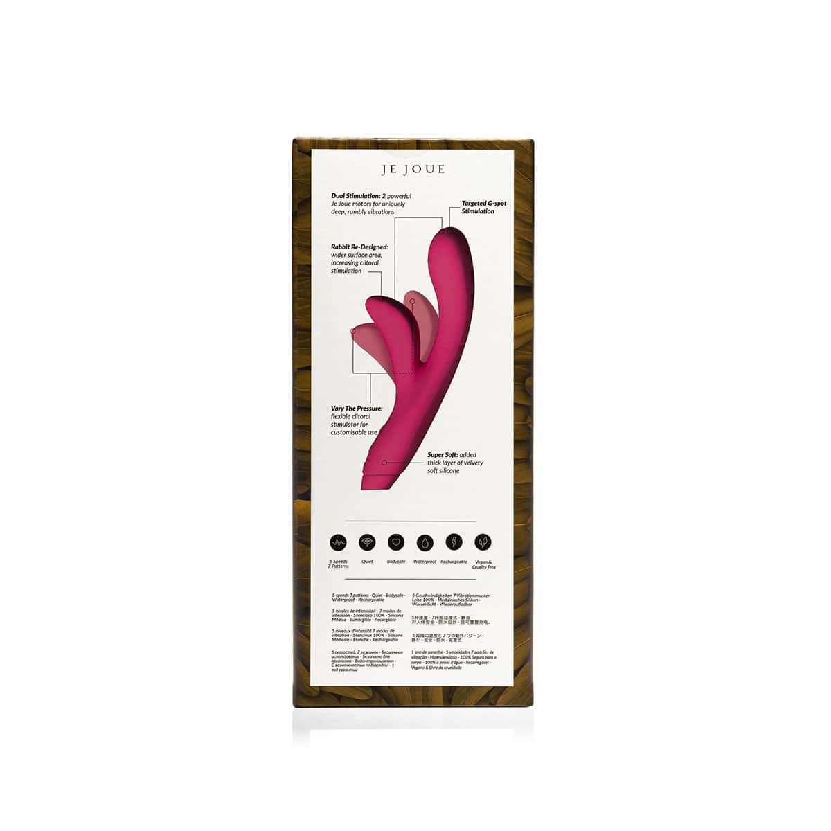 Je Joue Hera Rabbit Shop Online Buy a je joue hera rabbit fuchsia vibrator.