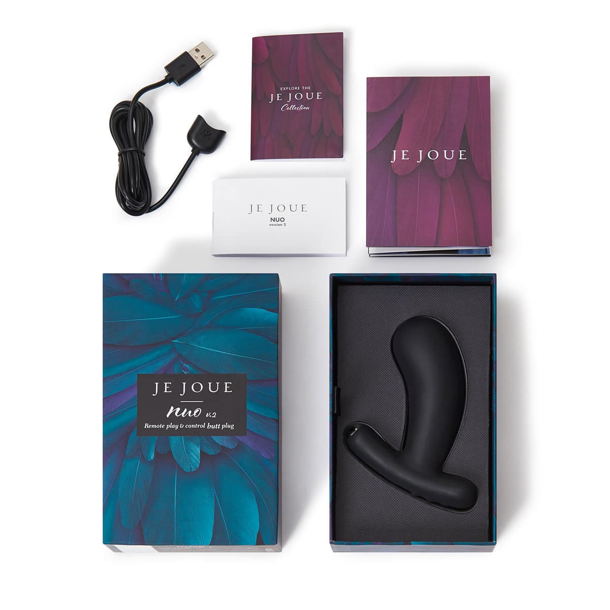 Je Joue Nuo V.2 Shop Online Buy a je joue nuo v. 2 plug black vibrator.