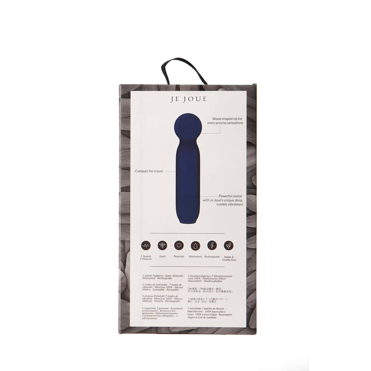 Je Joue Vita Shop Online Buy a je joue vita cobalt blue vibrator.