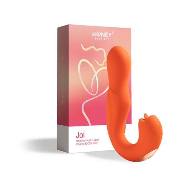 Buy a Joi Rotating Head G-Spot Vibrator  Orange vibrator.