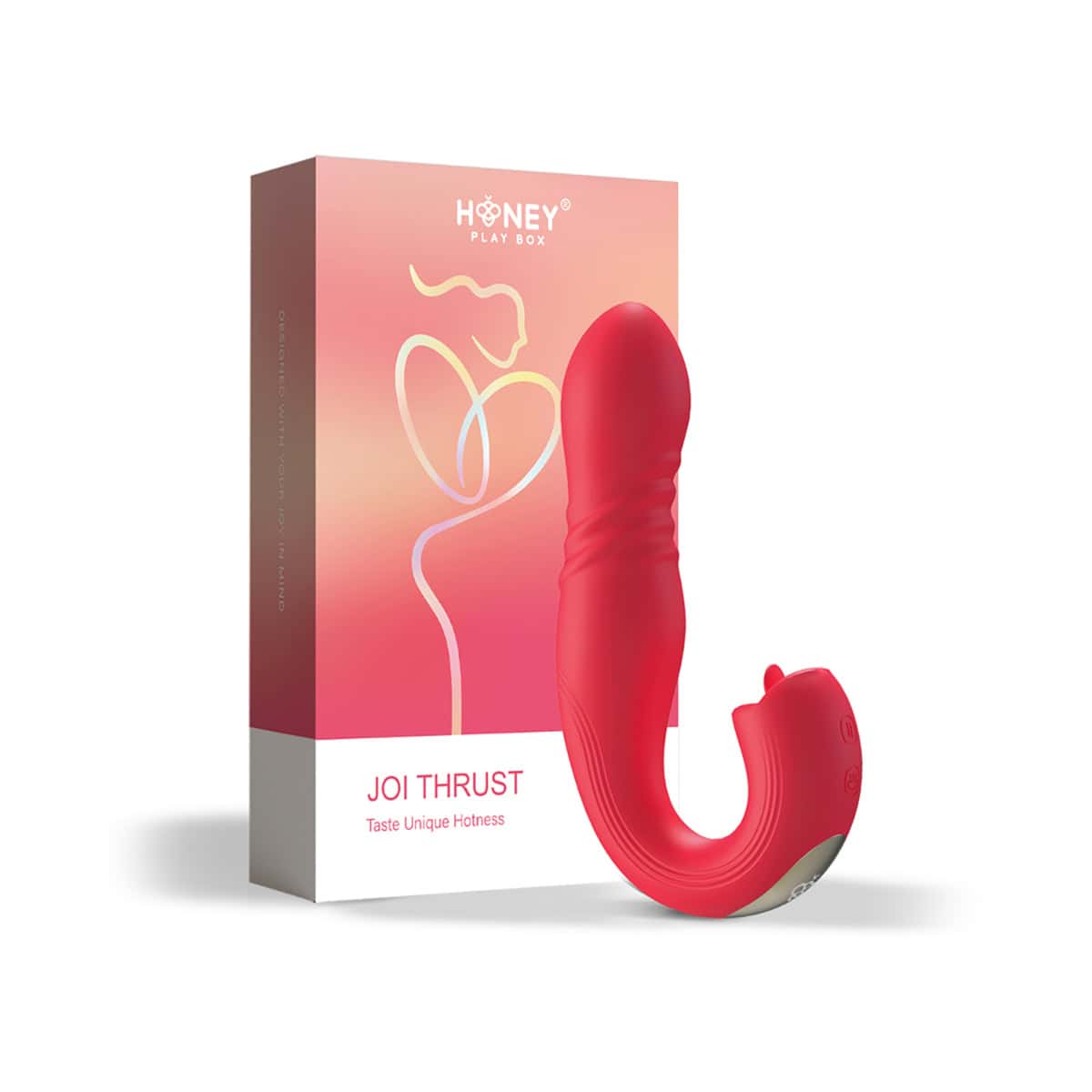 Buy a Joi Thrust G-Spot Vibrator  Red vibrator.