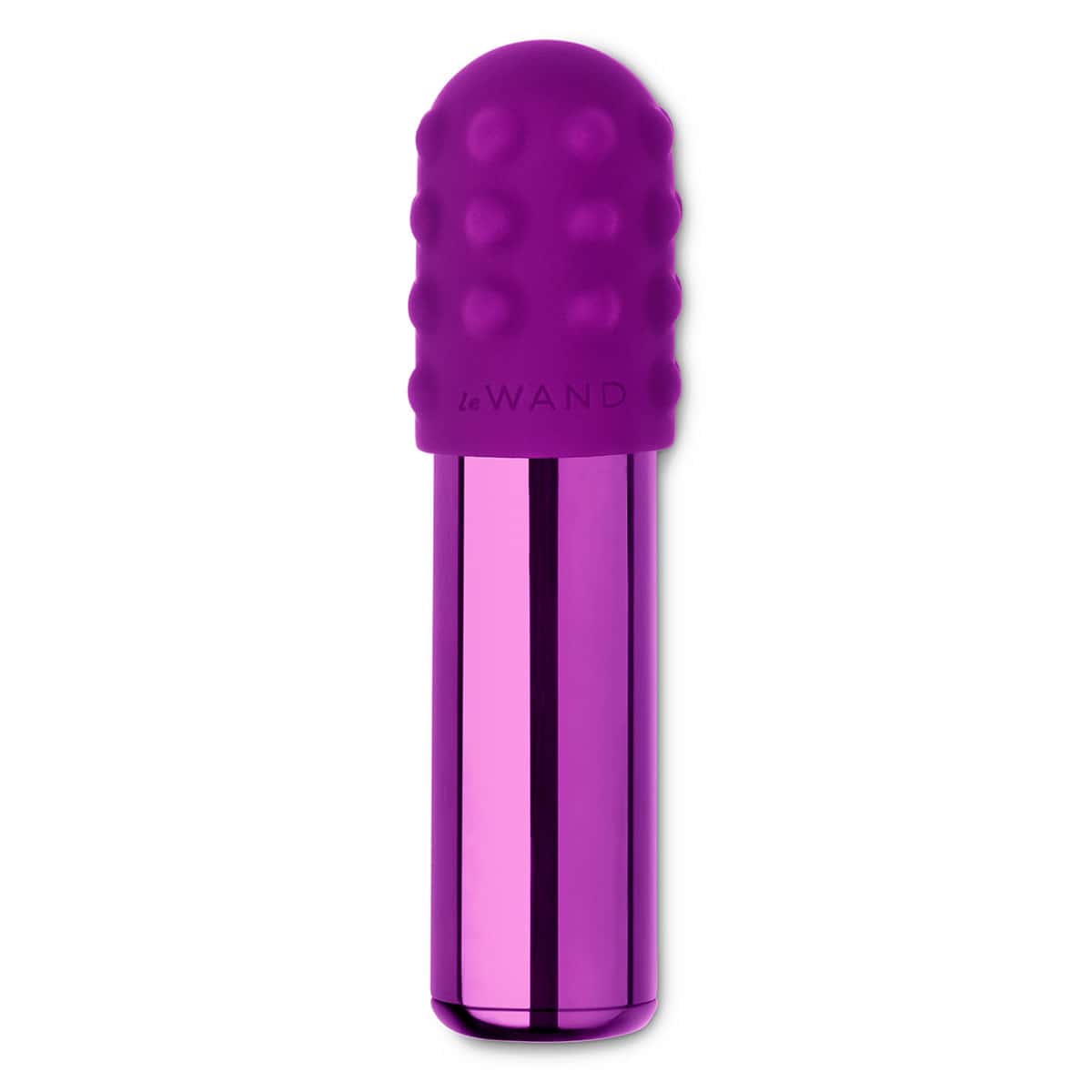 Buy a Le Wand Chrome Bullet  Dark Cherry vibrator.