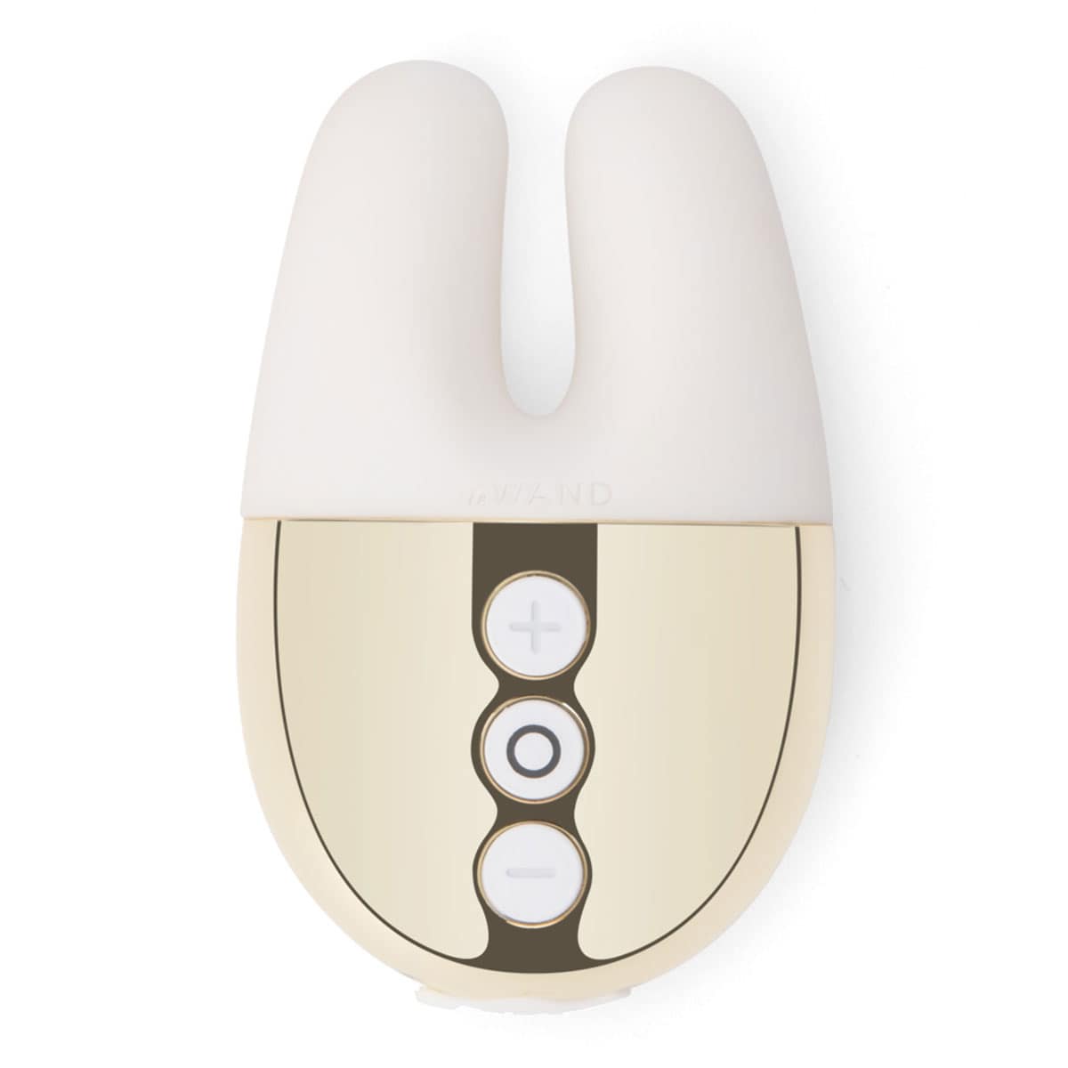 Buy a Le Wand Chrome Double Vibe  Limited Edition White/Gold vibrator.