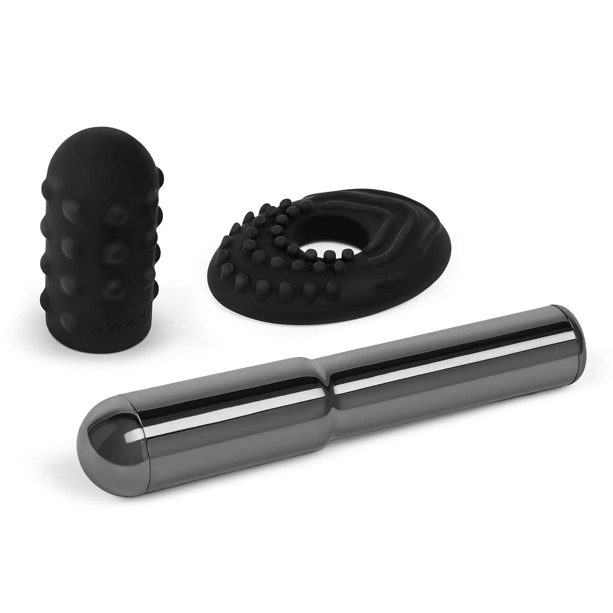 Le Wand Chrome Grand Shop Online Buy a le wand chrome grand bullet black vibrator.