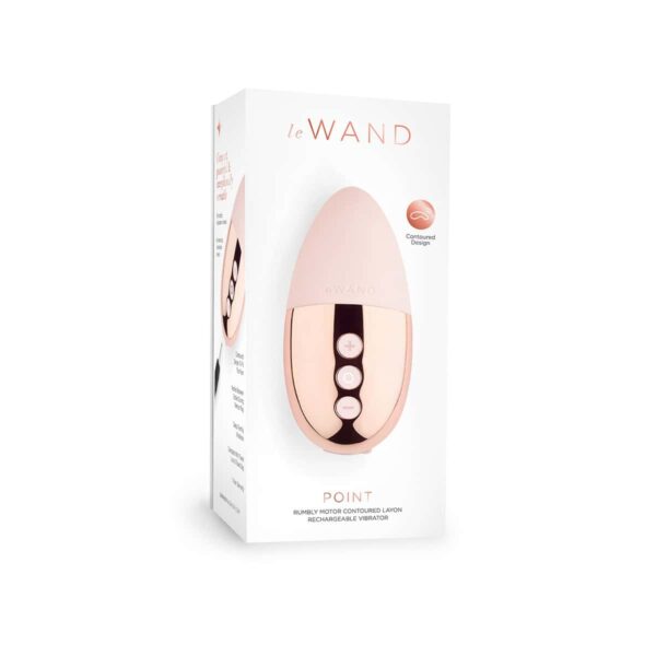 Buy a Le Wand Chrome Point  Rose Gold vibrator.