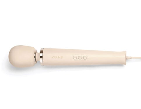 Buy a le wand corded massager  cream vibrator.