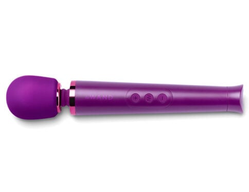 Buy a le wand petite massager  dark cherry vibrator.