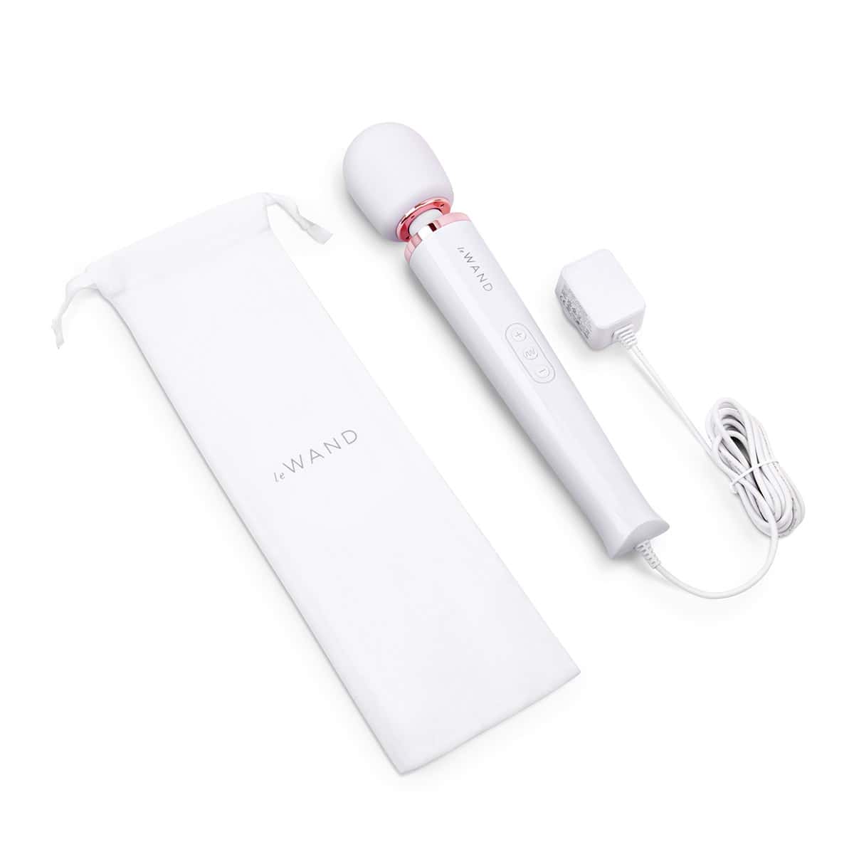 Le Wand Plugin White Shop Online Buy a le wand plugin white vibrator.