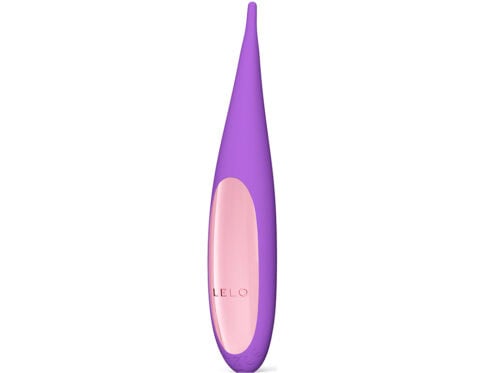 Buy a lelo dot travel clitoral pinpoint vibrator purple vibrator.