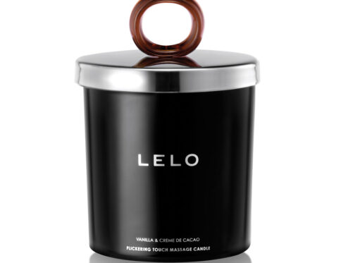 Buy lelo flickering touch massage candle   vanilla   and  crme de cacao for her or him.