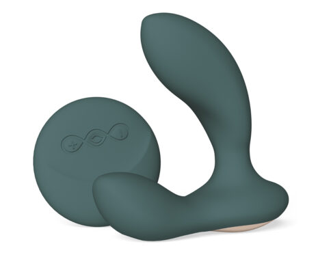 Buy a lelo hugo 2 with remote green vibrator.