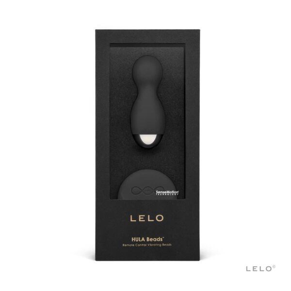 Buy LELO Hula Beads Black kegel exercise device for pelvic floor muscle strengthening.