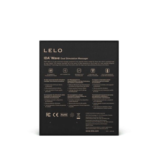 Buy a LELO Ida Wave  Coral Red vibrator.