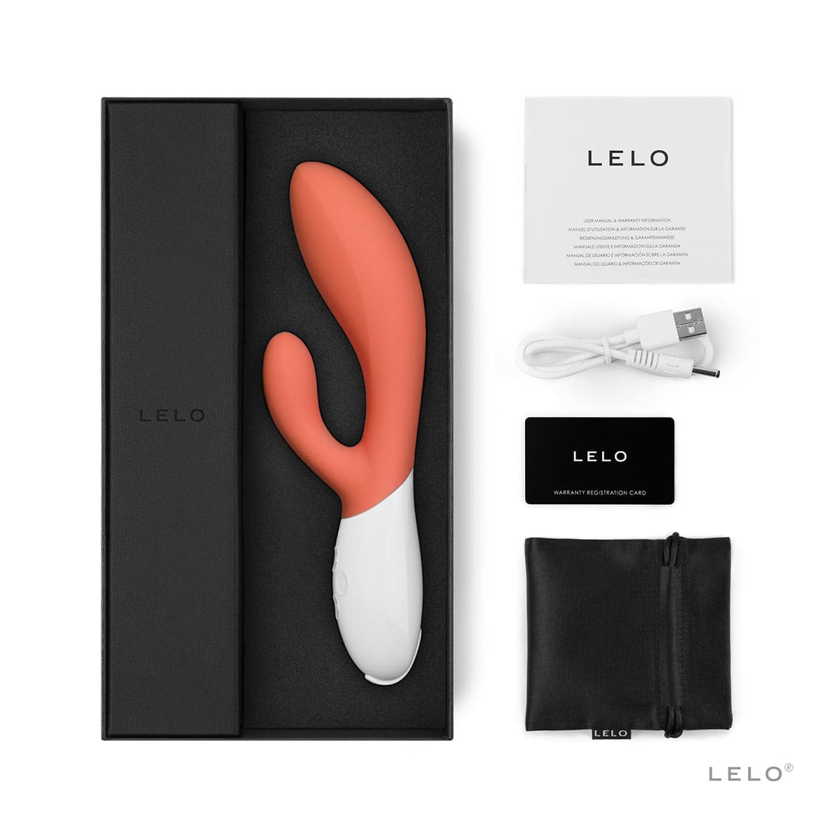 Lelo Ina 3 Shop Online Buy a lelo ina 3 coral red vibrator.