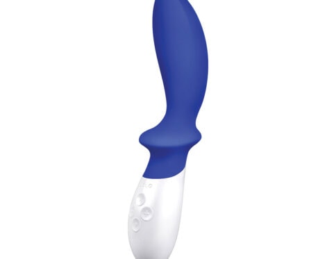Buy a lelo loki  federal blue vibrator.