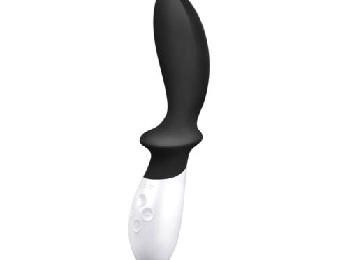 Buy a lelo loki  obsidian black vibrator.