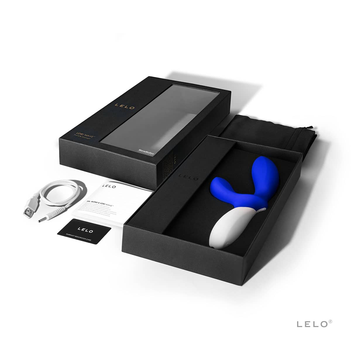 Lelo Loki Wave Shop Online Buy a lelo loki wave federal blue vibrator.