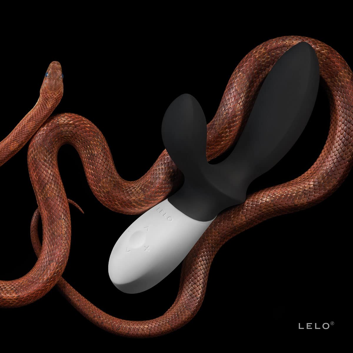 Buy a LELO Loki Wave  Obsidian Black vibrator.