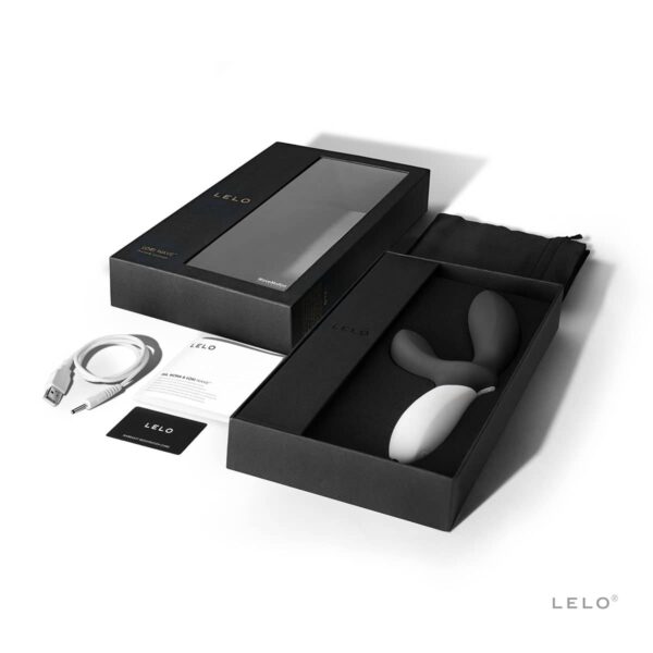 Buy a LELO Loki Wave  Obsidian Black vibrator.
