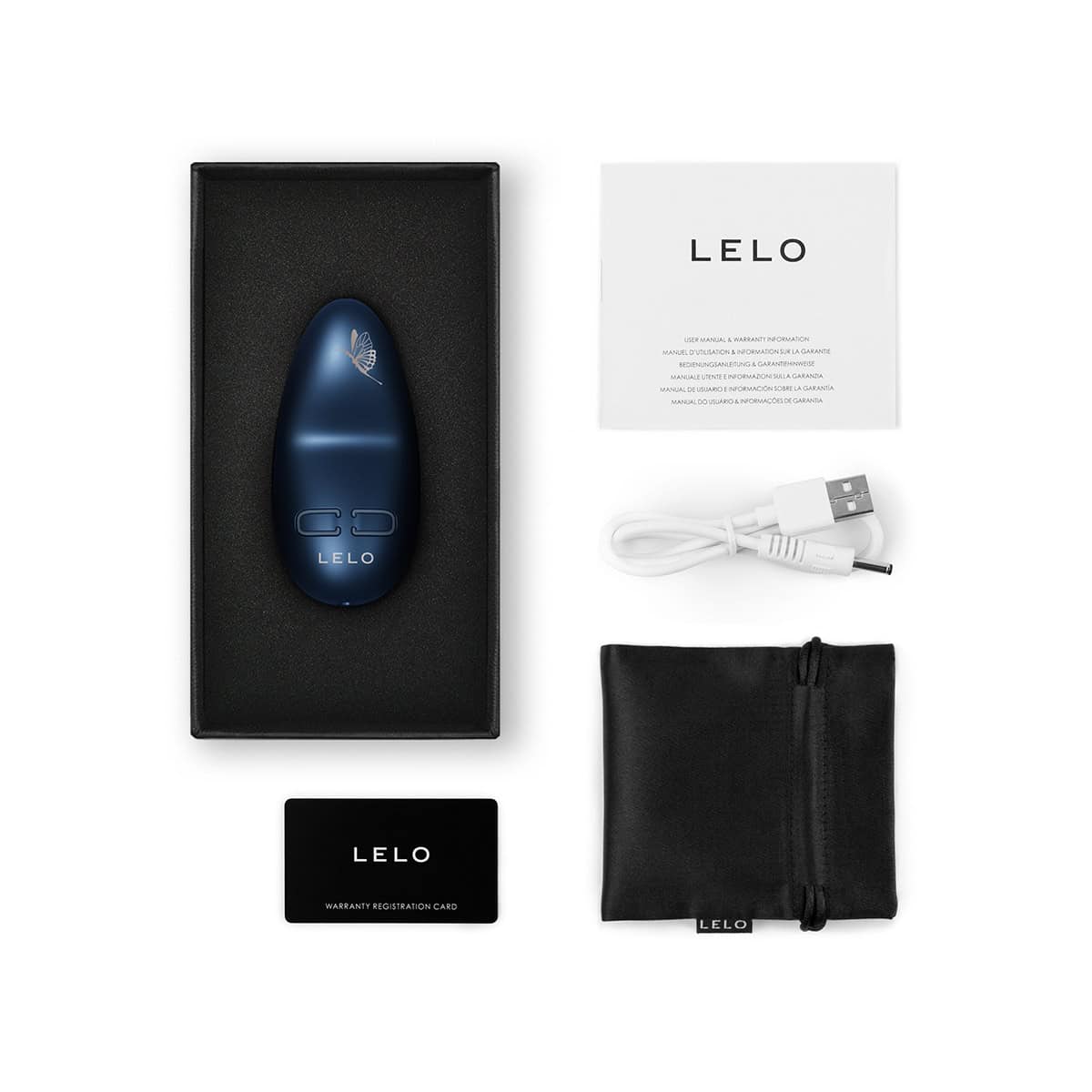 Buy a LELO Nea 3  Alien Blue vibrator.