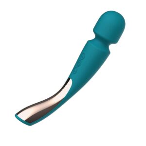 Buy a LELO Smart Wand 2 Medium  Ocean Blue vibrator.