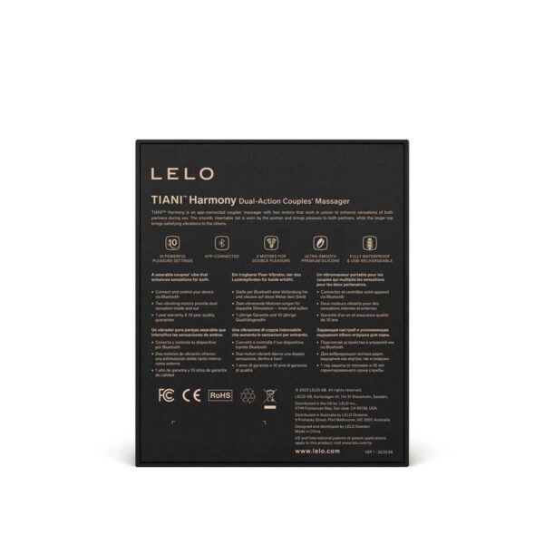 Buy a LELO Tiani Harmony  Black vibrator.