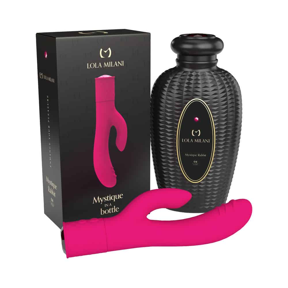 Buy a Lola Milani Mystique Rabbit Fuchsia vibrator.