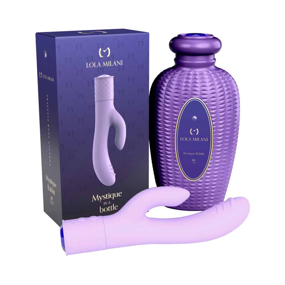 Buy a Lola Milani Mystique Rabbit Lilac vibrator.