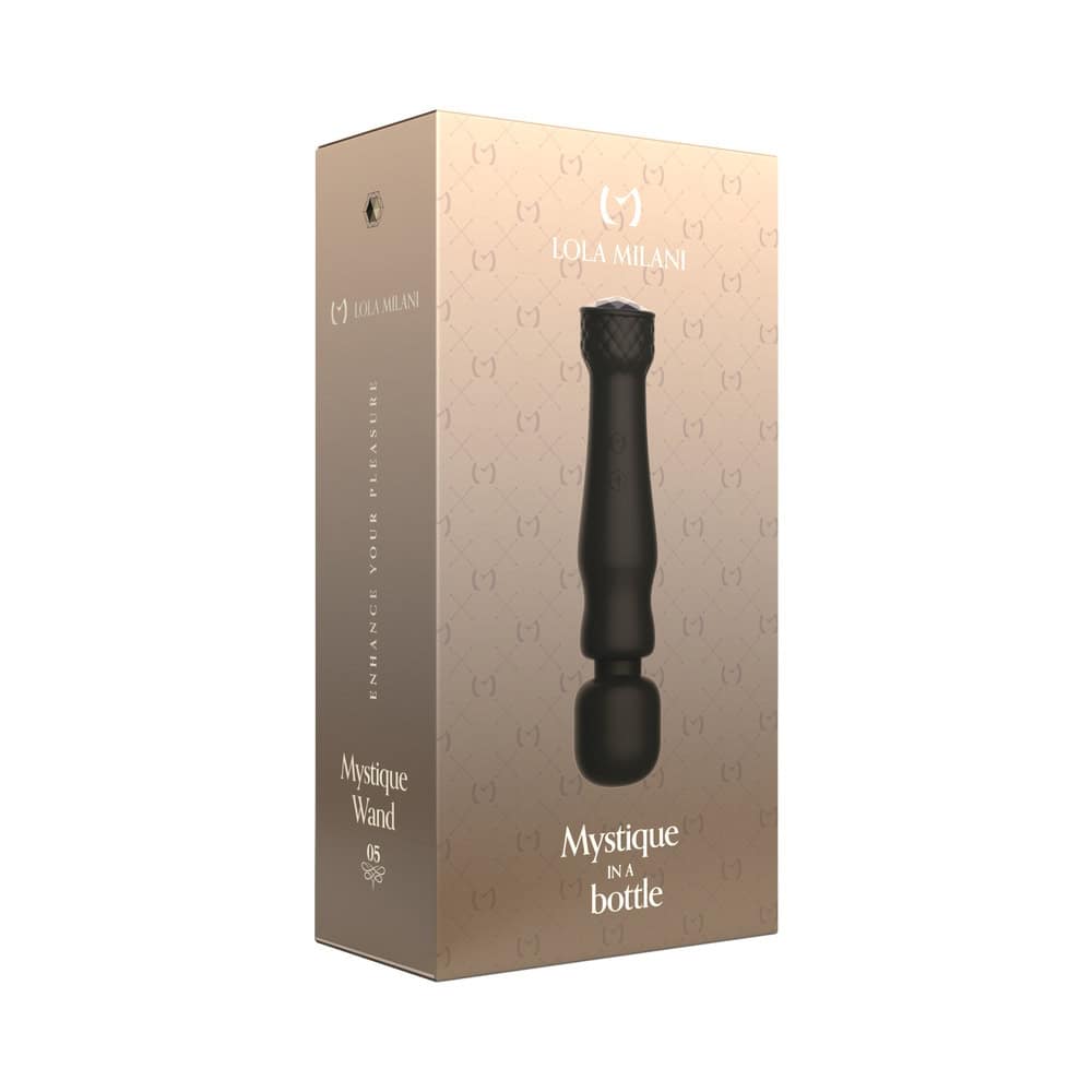 Lola Milani Mystique Wand Shop Online Buy a lola milani mystique wand black vibrator.