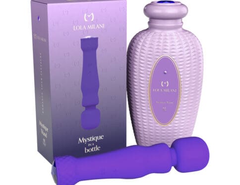 Buy a lola milani mystique wand purple vibrator.